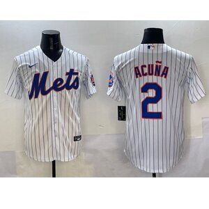 Mens Kids Youths Womens Luisangel Acuna White Stitched Jersey